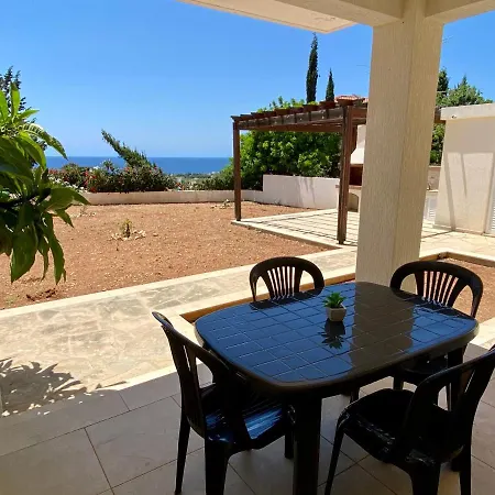 Cozy 2 Bdr House With Panoramic Sea Views * Peyia