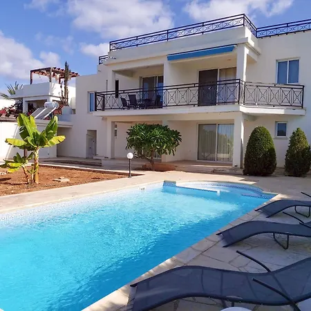 Cozy 2 Bdr House With Panoramic Sea Views Vilă Peyia